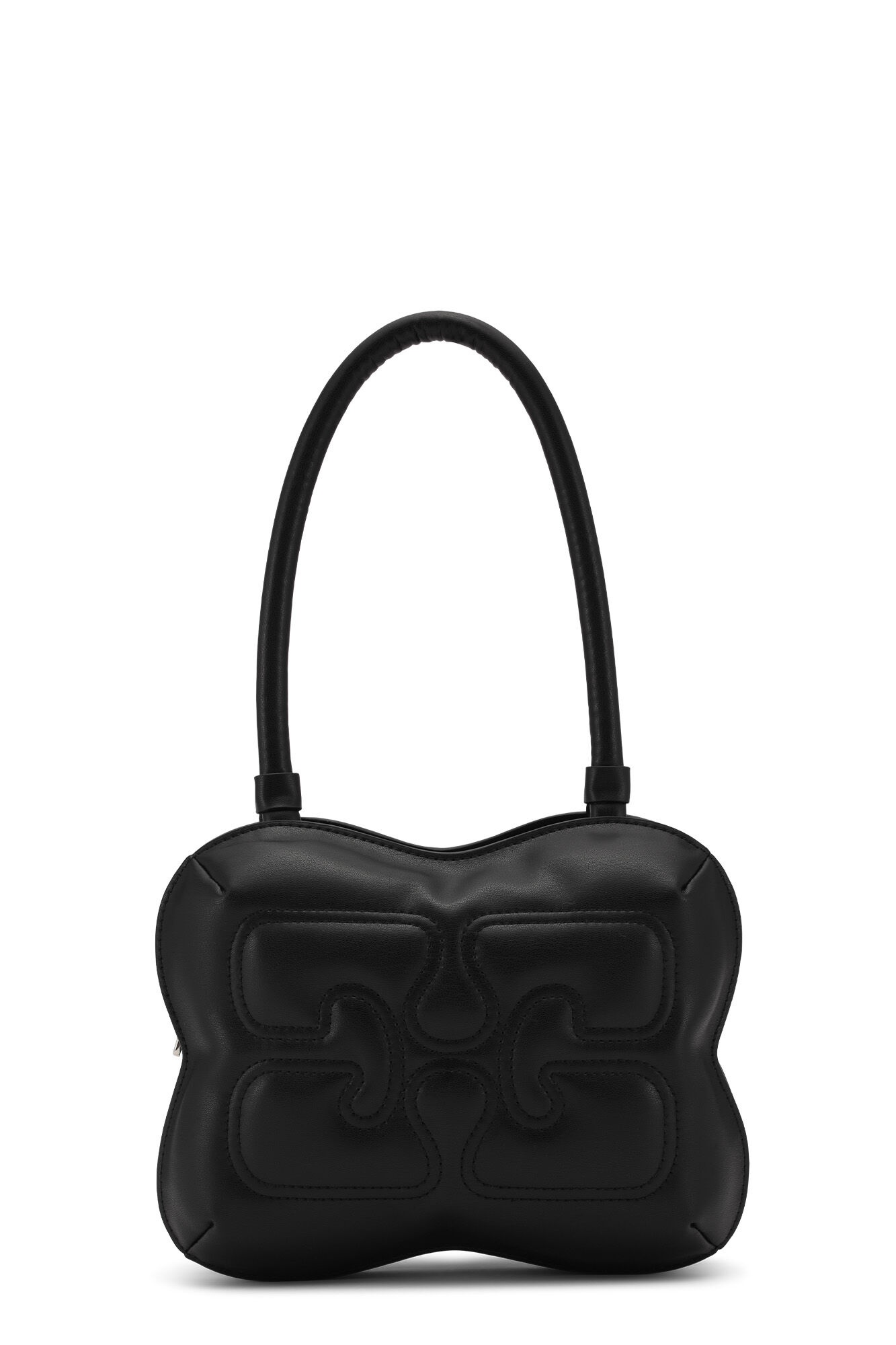 BLACK BUTTERFLY TOP HANDLE BAG - 1