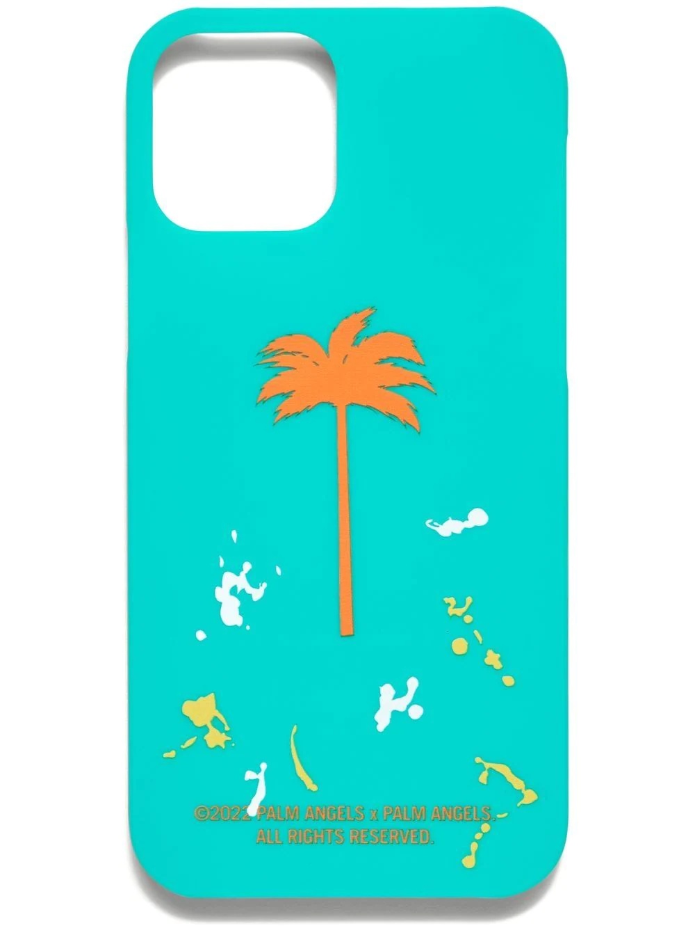 iPhone 12 Mini Painted Palm paint-splatter case - 1