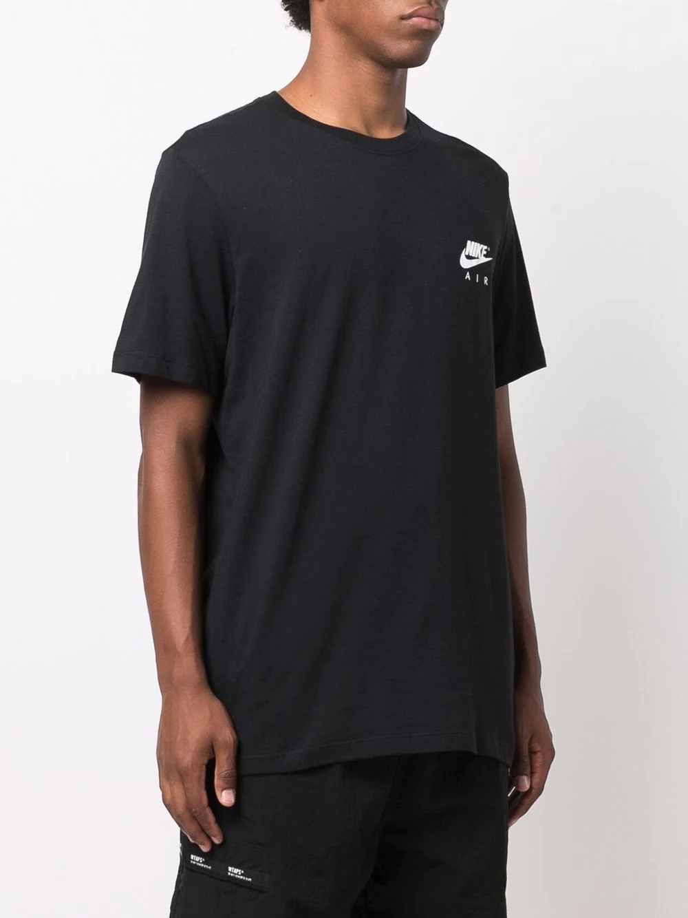 swoosh-logo print T-shirt - 4