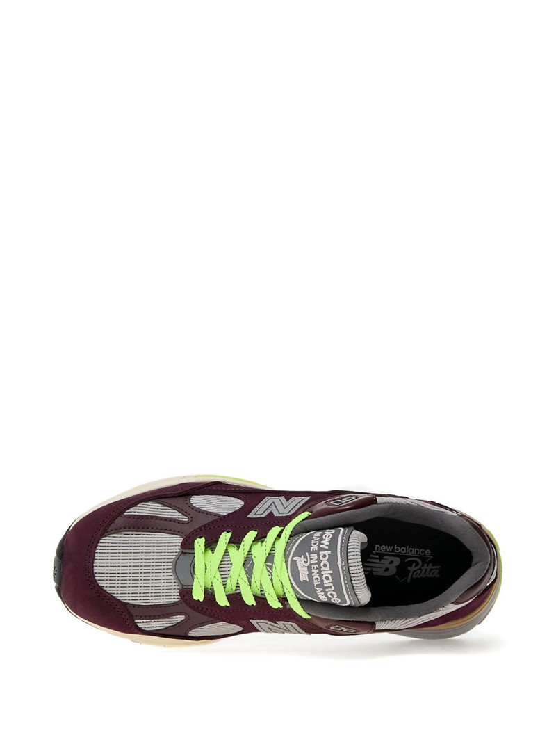 x Patta 991v2 lace-up sneakers 4