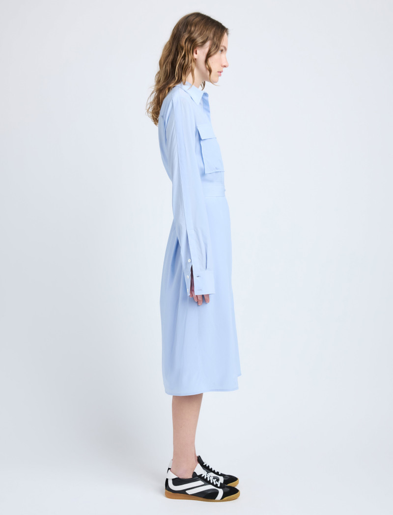 Proenza Schouler McKenna Dress in Stretch Silk Viscose outlook