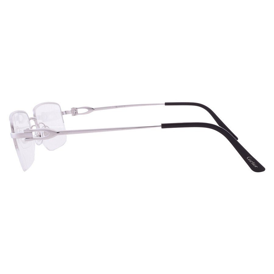 Cartier C Decor Demo Pilot Men's Eyeglasses CT0319O 002 55 - 4