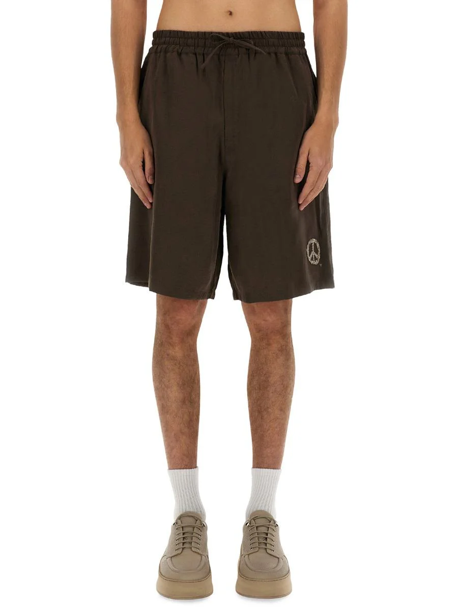 Emporio Armani Shorts With Drawstrings - 1