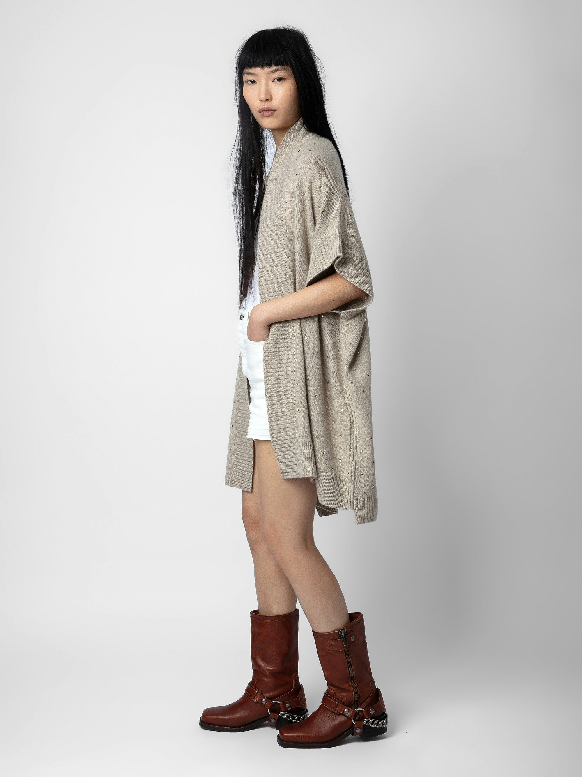 Indiany Cashmere Cardigan - 5