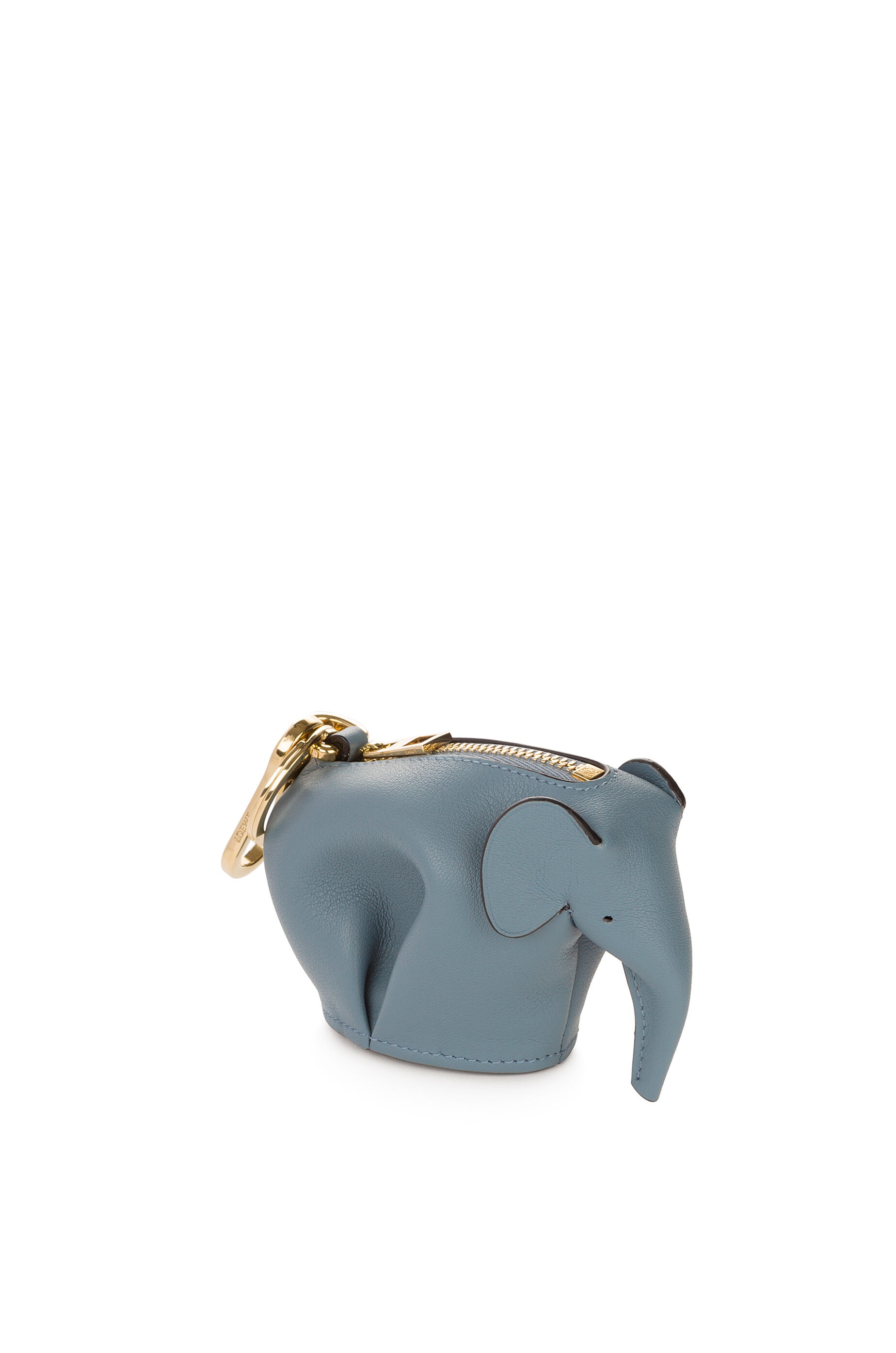 Elephant charm in classic calfskin - 6