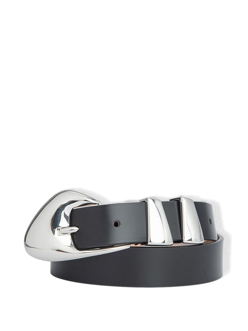 Moore metal-buckle belt 1