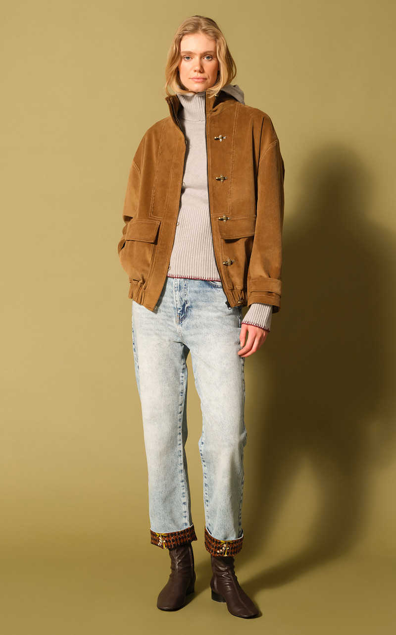 SIEDRÉS Daky Rigid Low-Rise Straight-Leg Jeans blue outlook