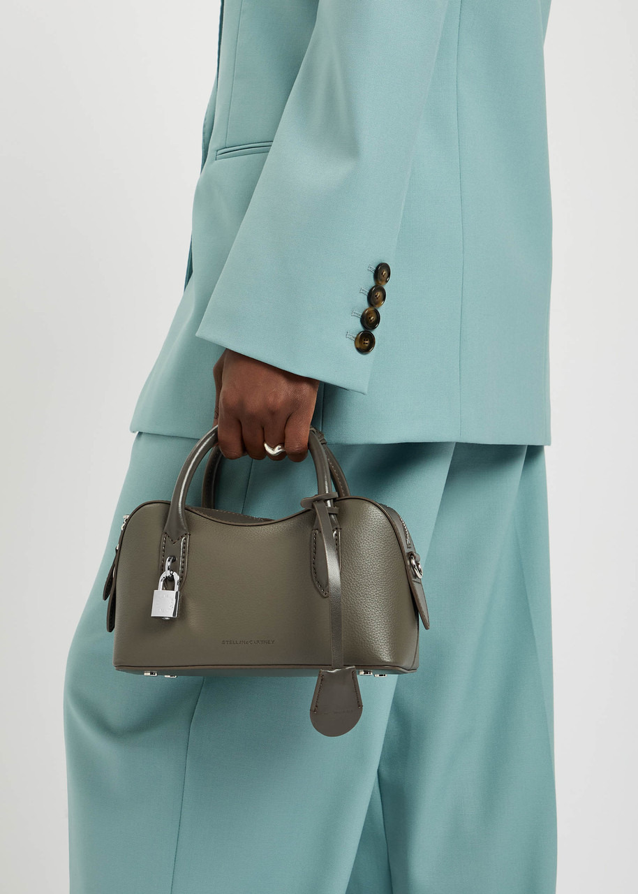 Stella Mccartney Stella Ryder Small Faux Leather top Handle bag - 5