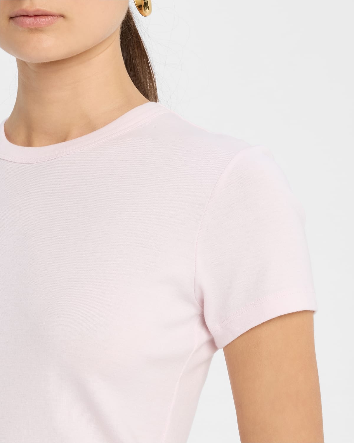 90s Shrunken Crewneck Tee - 5