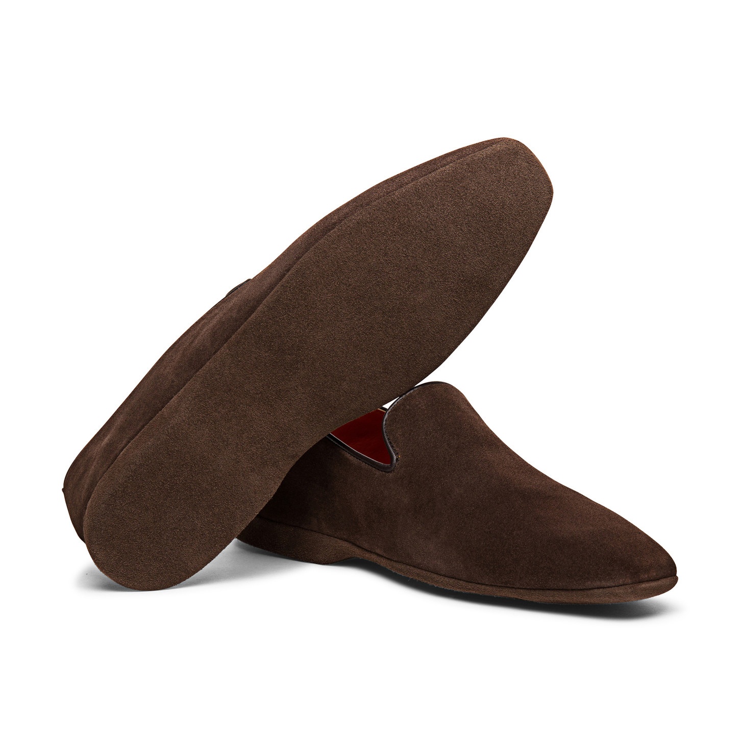 Men’s brown suede slipper - 3