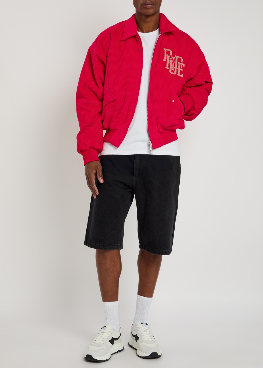 Rhude Bay Of Angels Padded Corduroy Bomber Jacket - 4