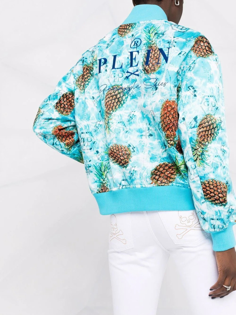 Pineapple Skies bomber jacket 3