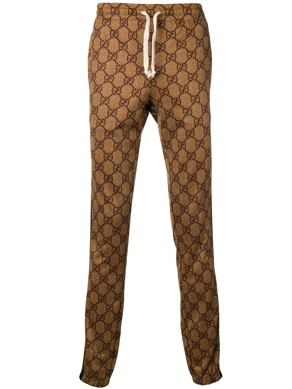 GG pattern track trousers - 1