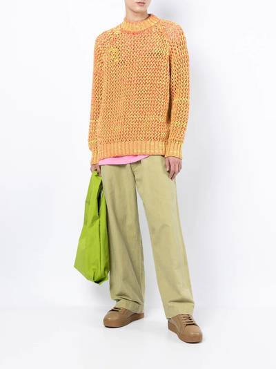 SUNNEI mock-neck raglan jumper outlook