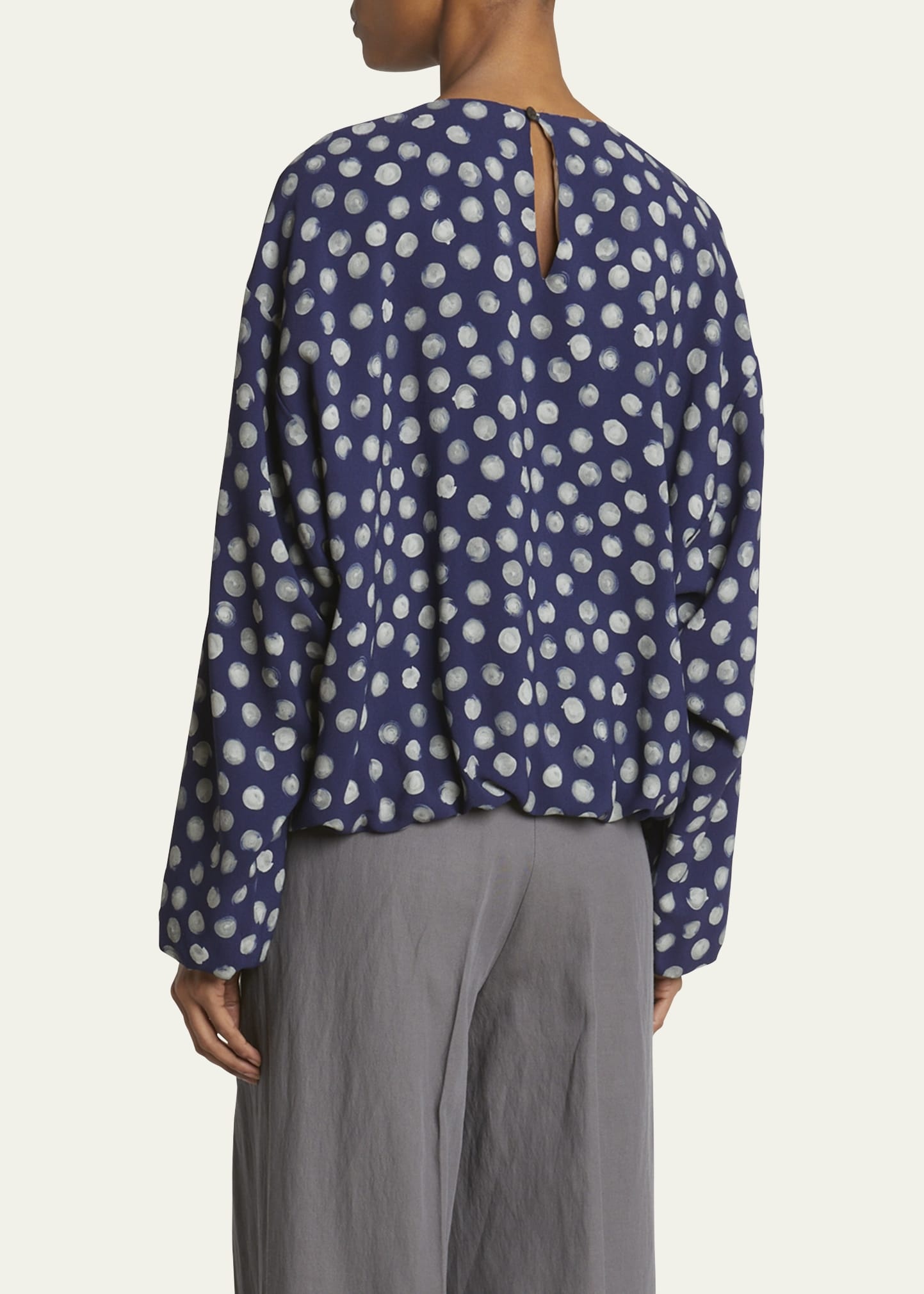 Capo Polka Dot Blouse - 3