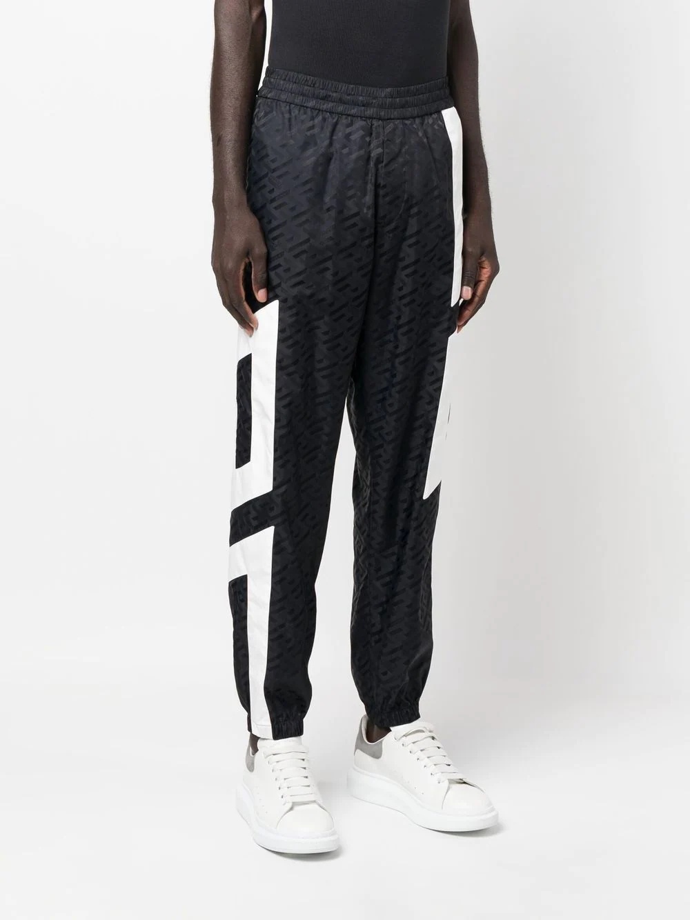 logo-print track pants - 3