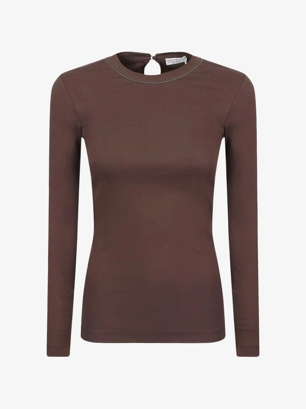 Monili-chain ribbed top - 1