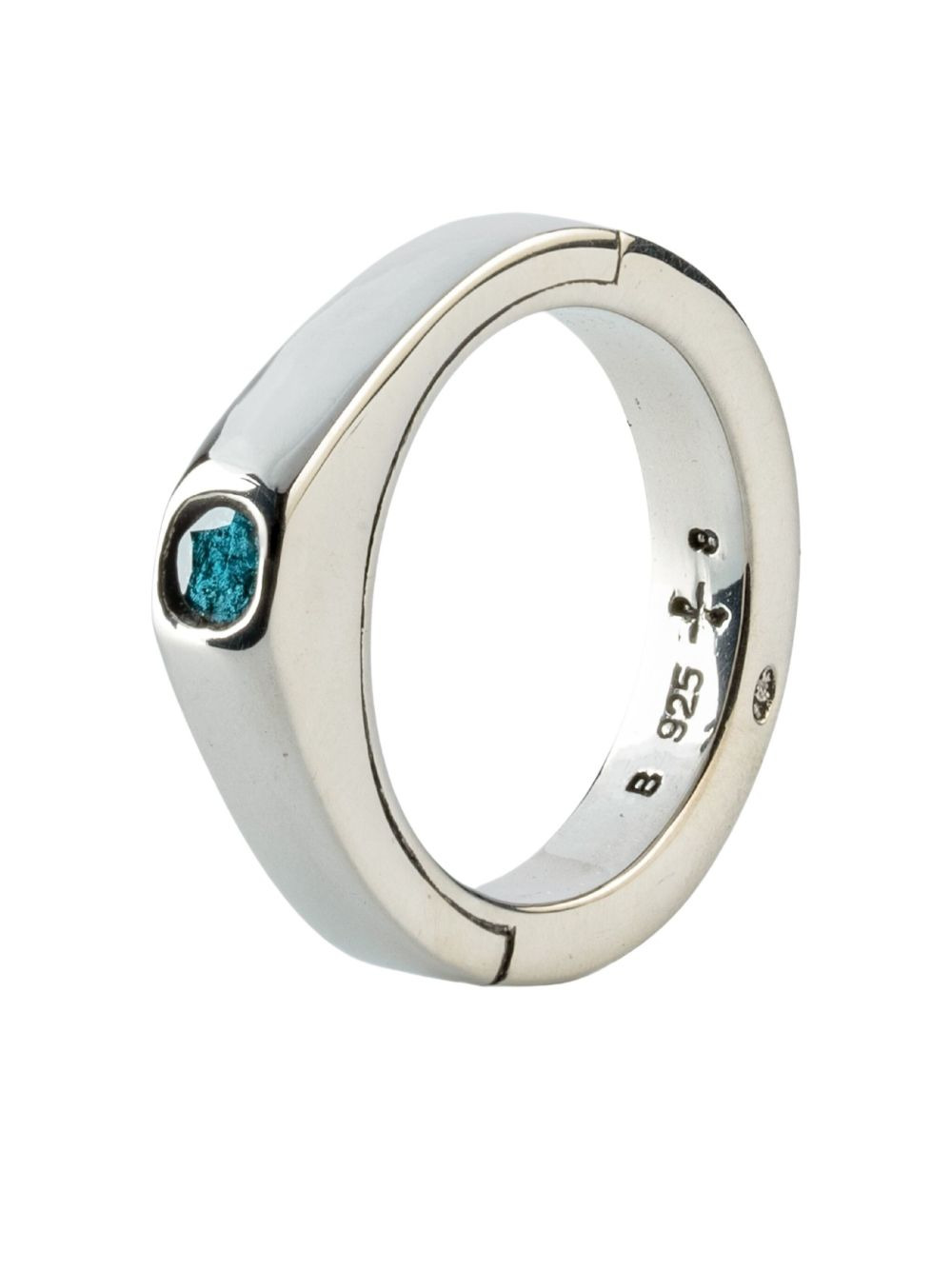 sterling silver Sistema diamond ring - 2