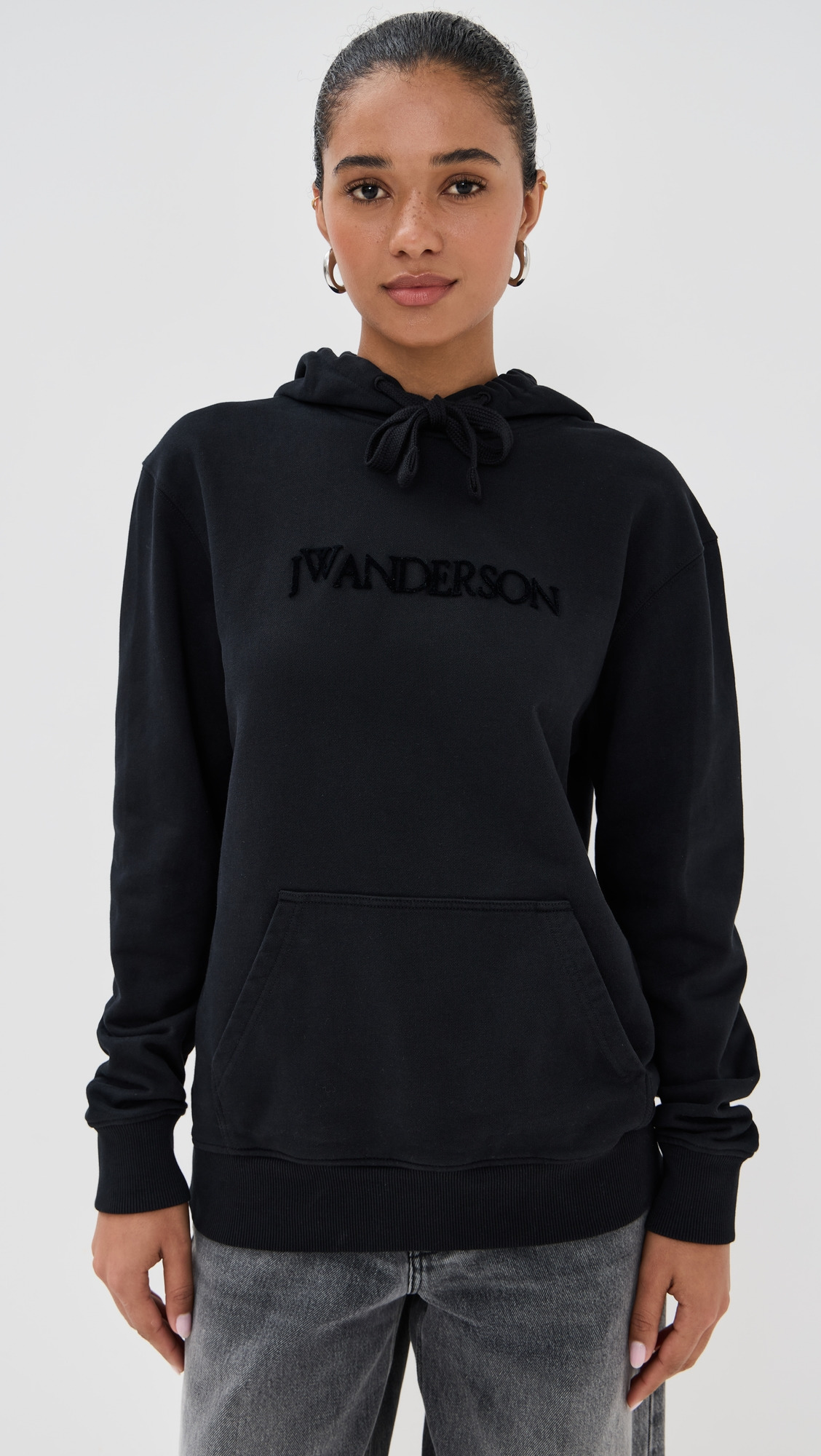 Logo Embroidery Hoodie - 6