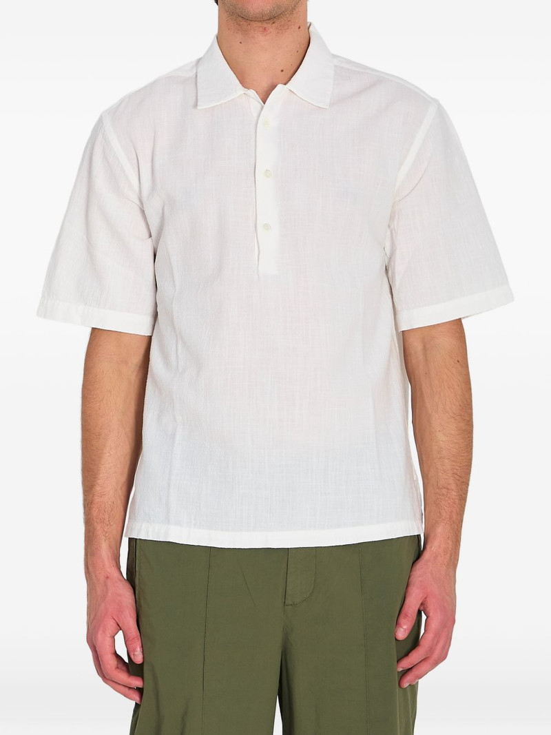 Mola Lanchin crinkled short-sleeved shirt 1