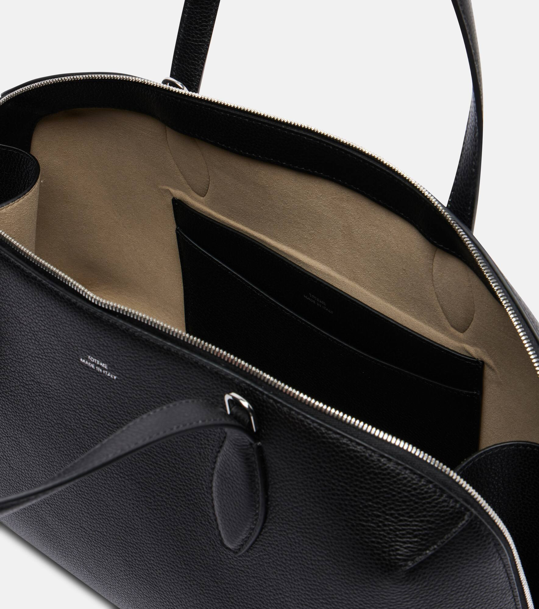 Lounge Medium leather tote bag - 3