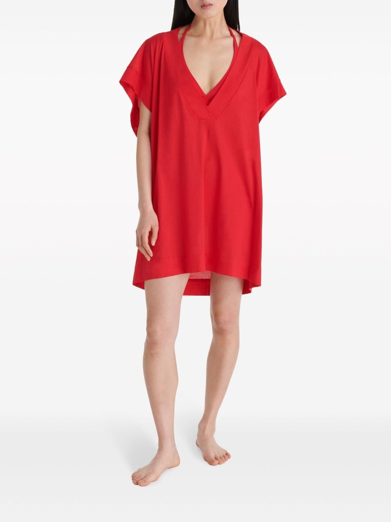 ERES RenÃ©e V-neck cotton T-shirt outlook