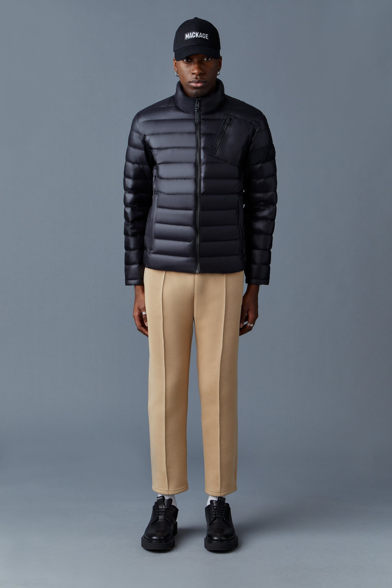 MACKAGE JAMIL Double-face jersey tailored sweatpants outlook