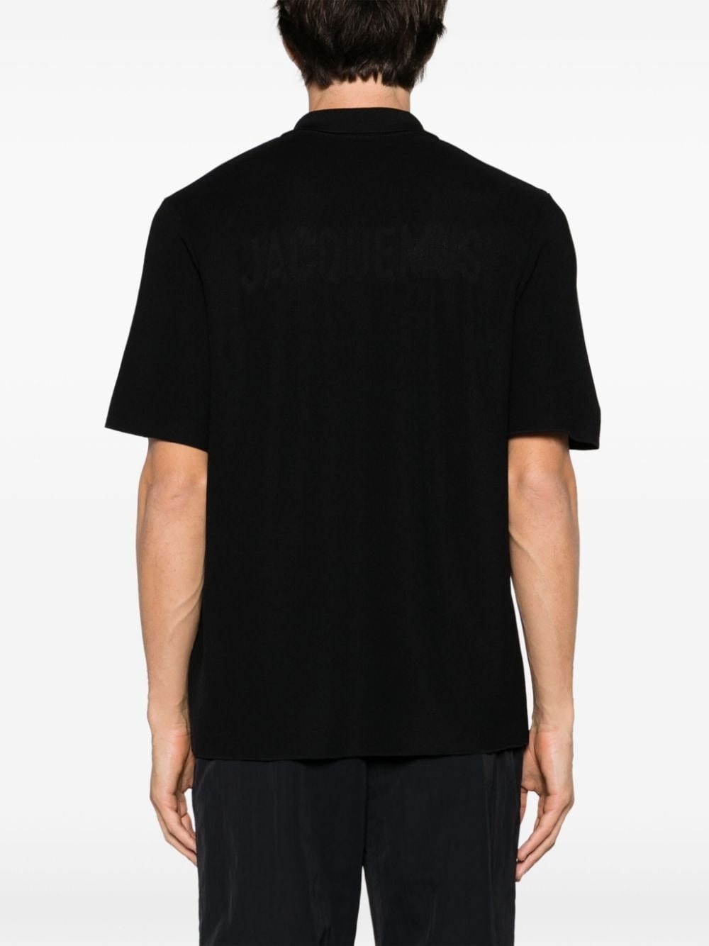 Maille honeycomb-knit polo shirt - 4