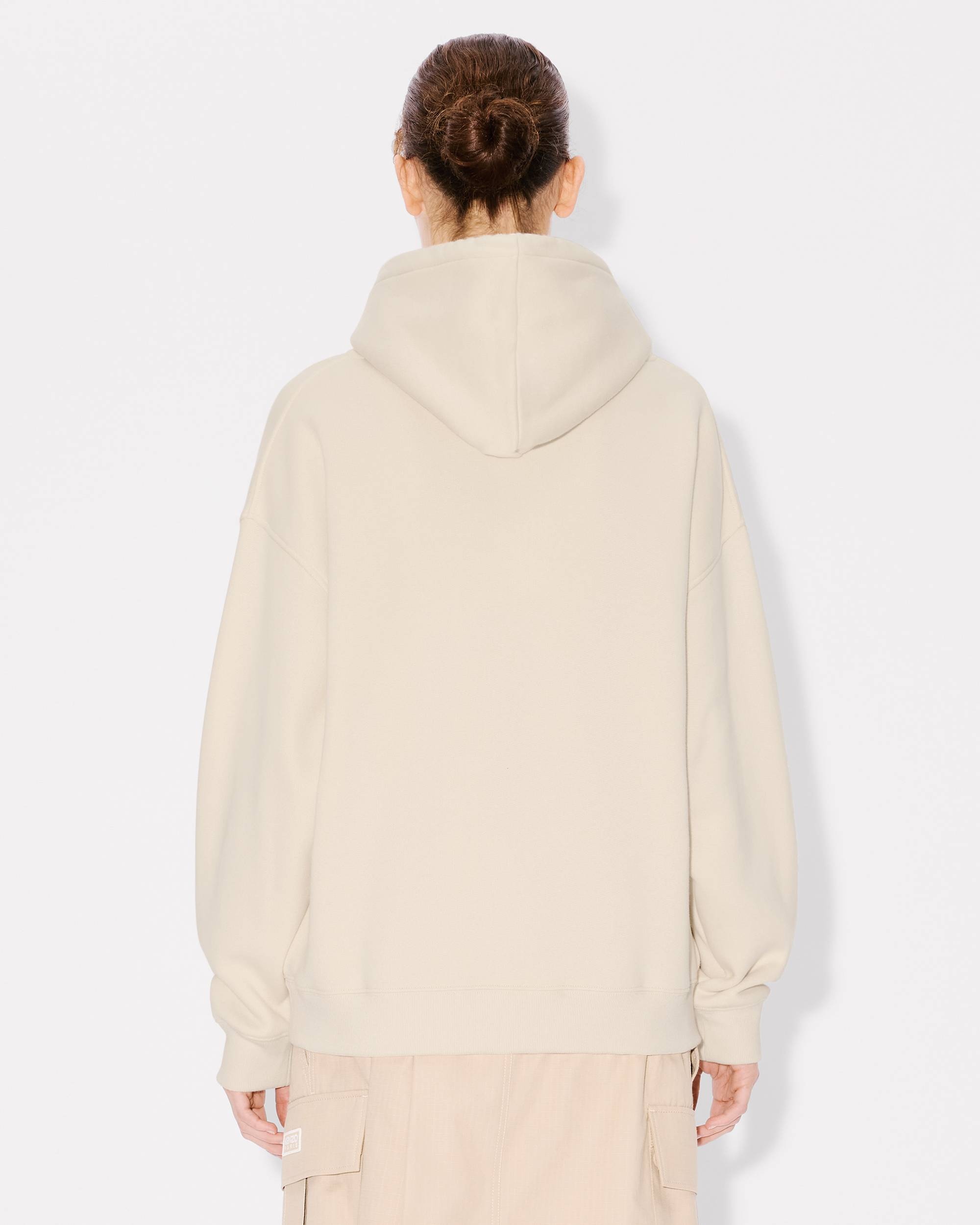 'Boke Flower 2.0' embroidered oversized hoodie in cotton - 4