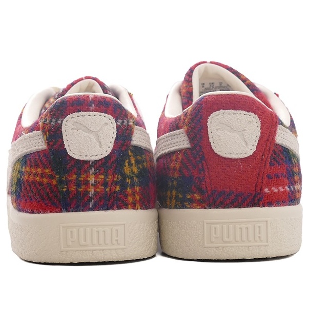 PUMA x Harris Tweed Suede Vintage 'Tartan Red' 393219-01 - 4