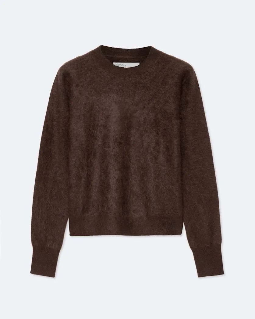 ADA CROPPED CASHMERE SWEATER - 1