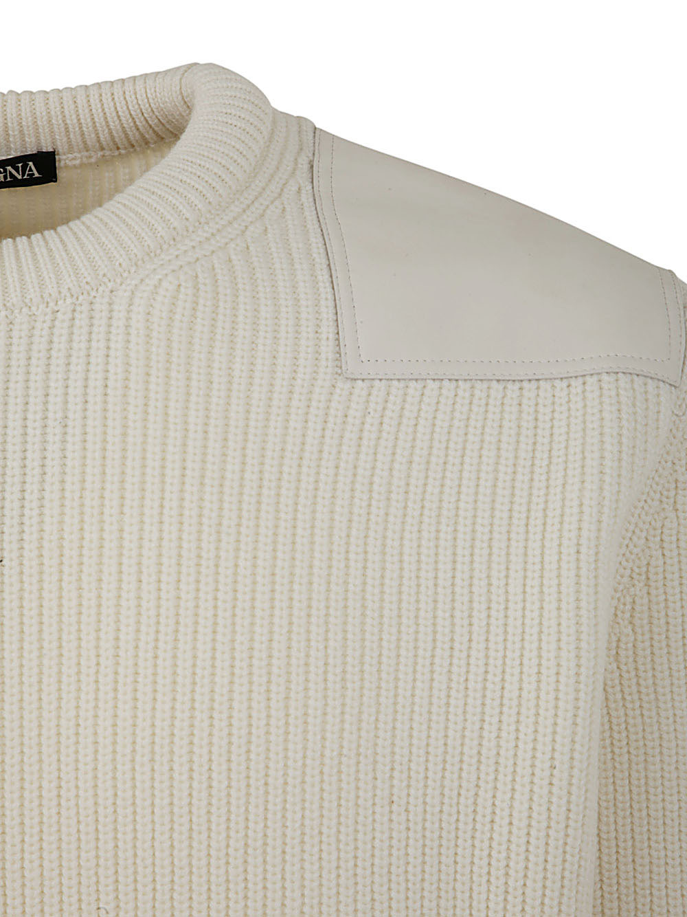 Zegna Men Wool And Cashmere Crew Neck - 3
