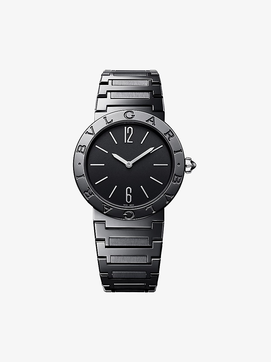 103557 BVLGARI BVLGARI stainless-steel quartz watch - 1