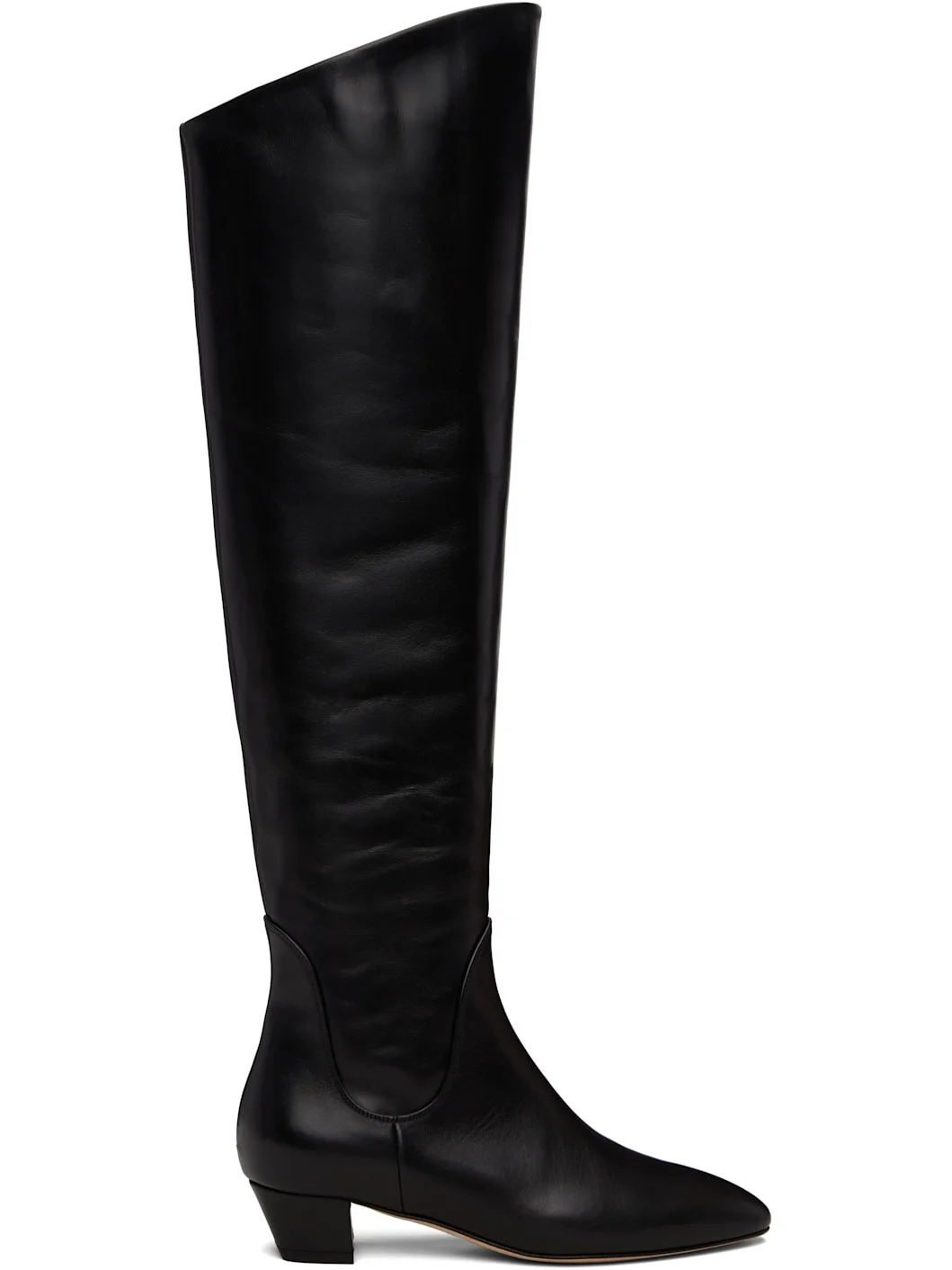 Black Yonda Tall Boots - 1
