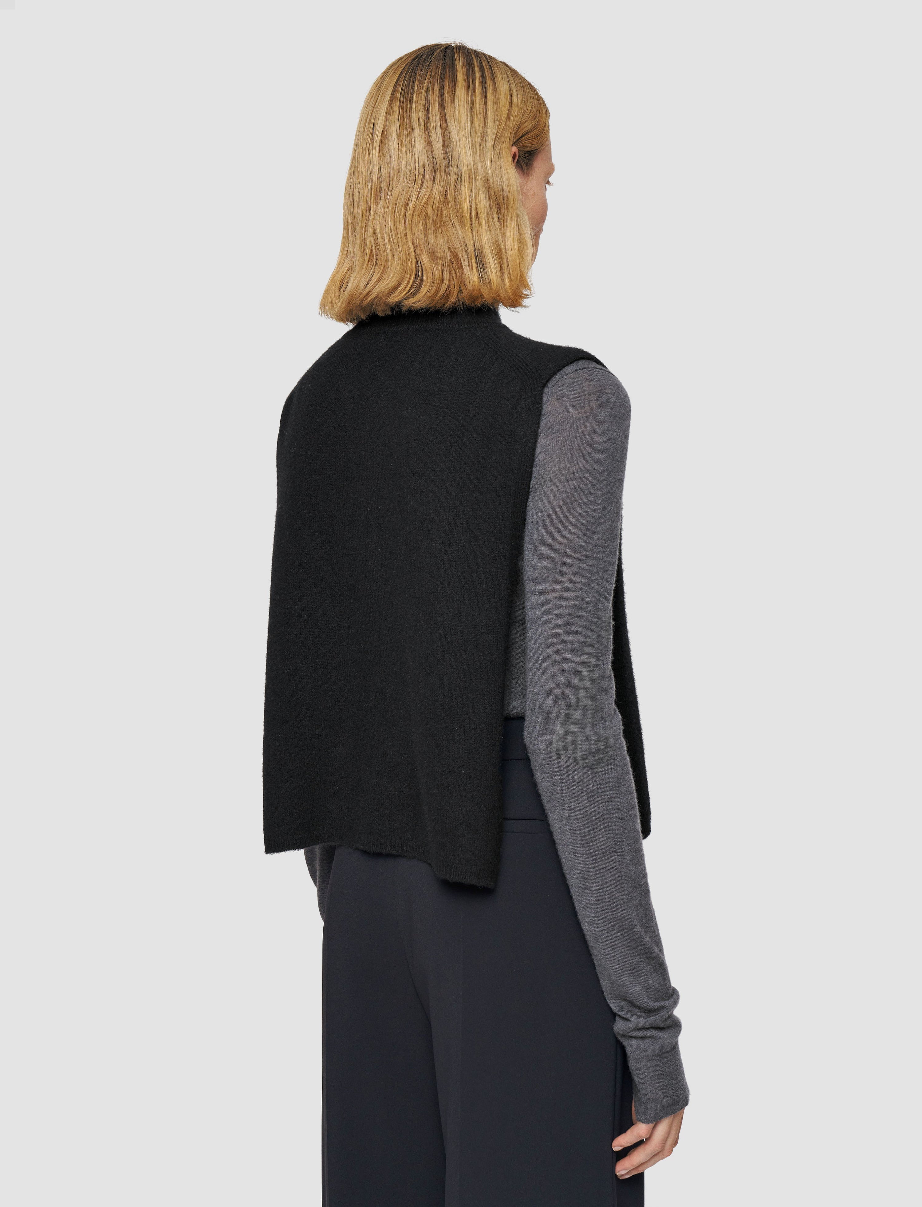 Brushed Cashmere Bib - 4