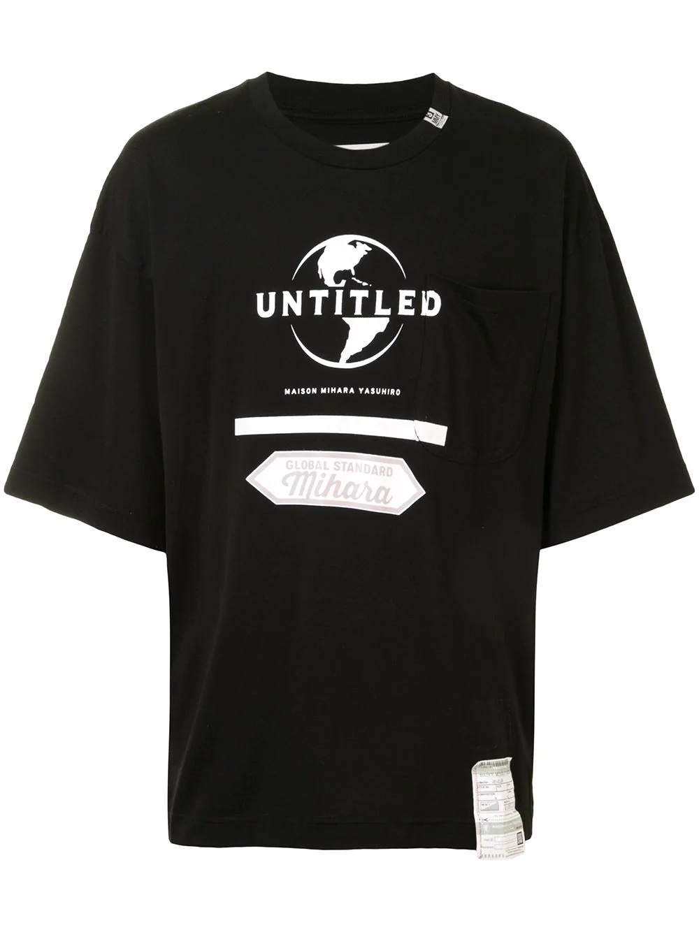 Untitled Printed cotton T-shirt - 1