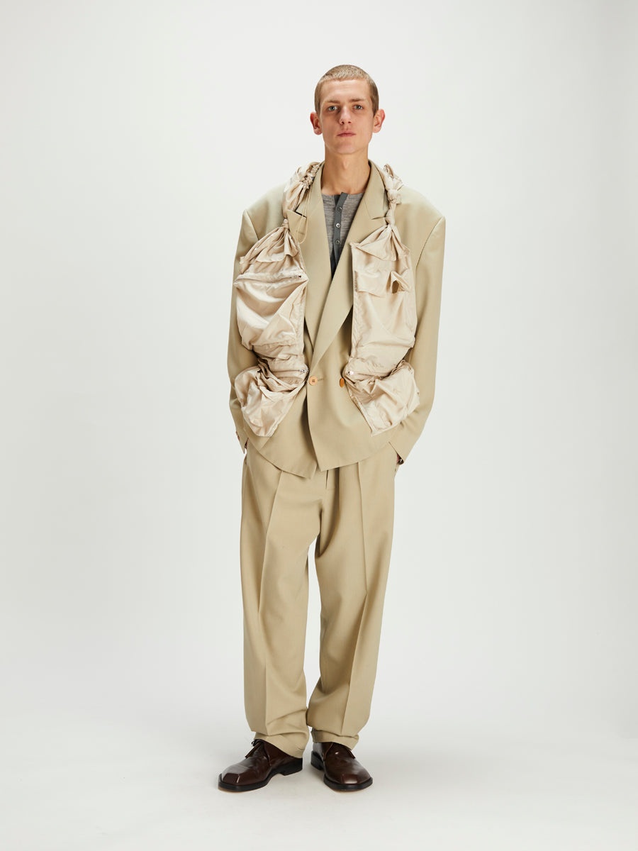 Nomad Doppiopetto Ballerina Beige - 2