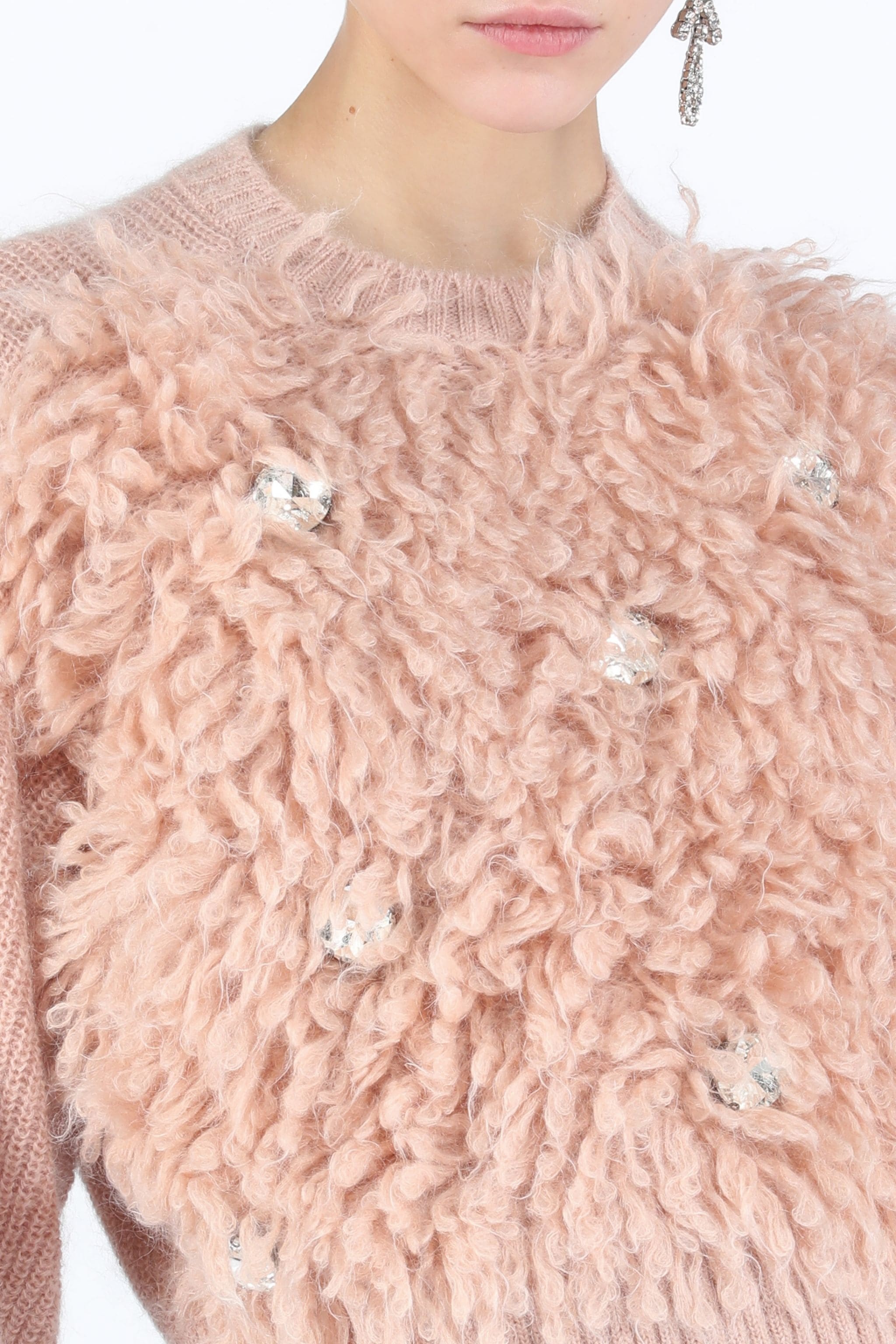 CRYSTAL-EMBELLISHED SWEATER - 5