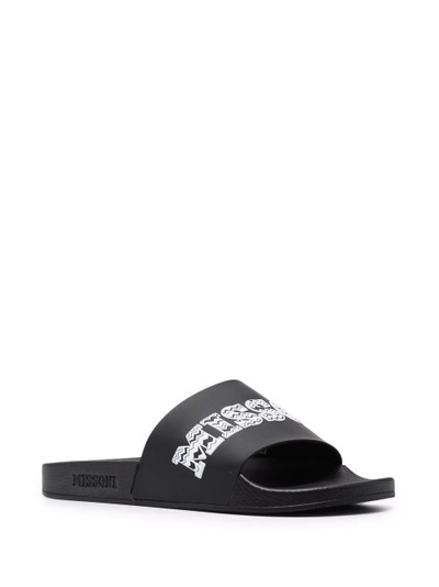 Missoni logo-print slides outlook