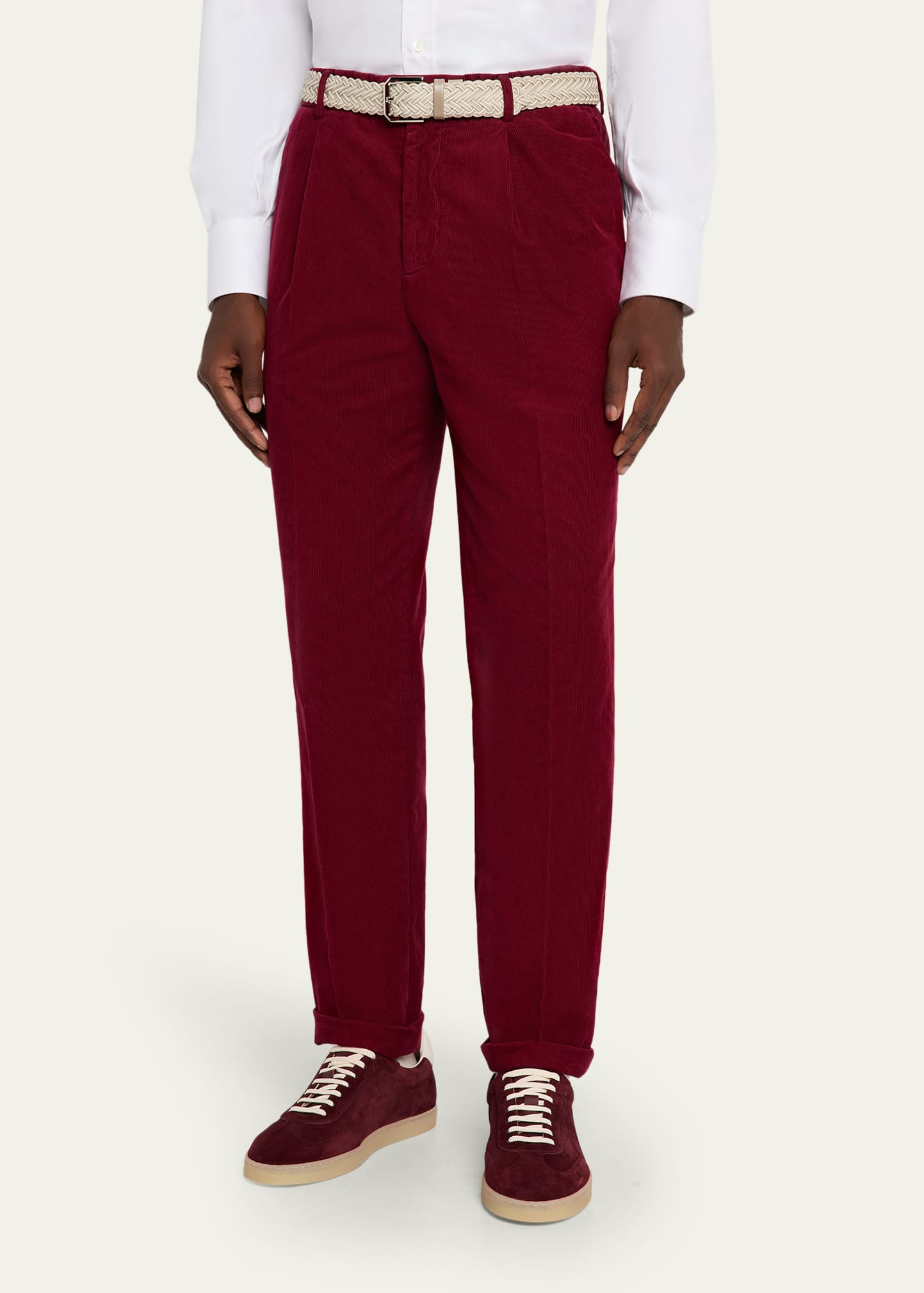 Men's Micro Corduroy Trousers - 4