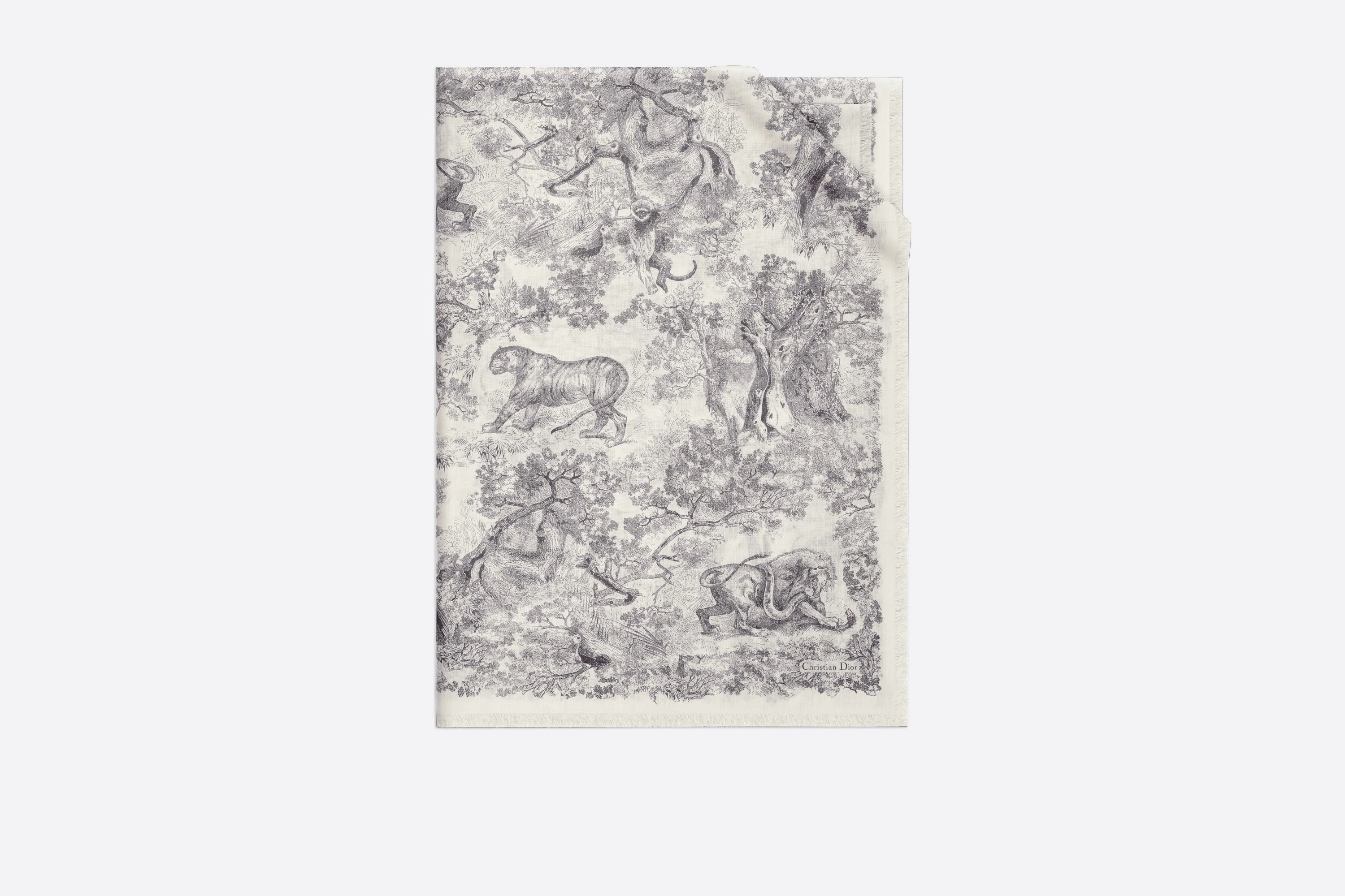 Toile de Jouy Stole - 1