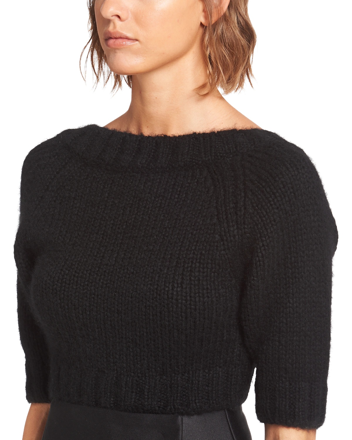 Cashmere boat neck sweater - 5