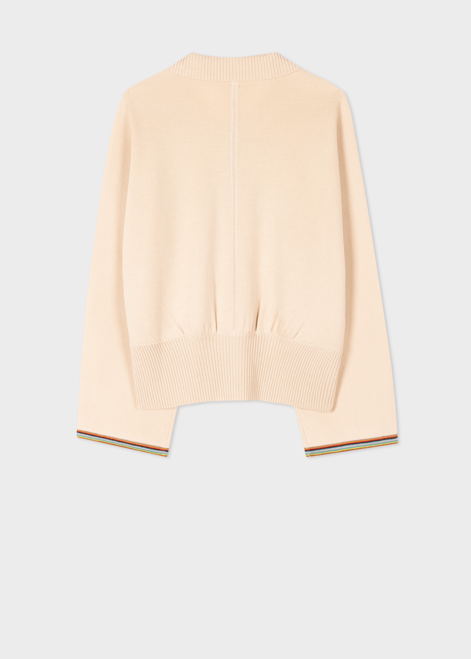 Merino Wool Zip Up Cardigan - 4
