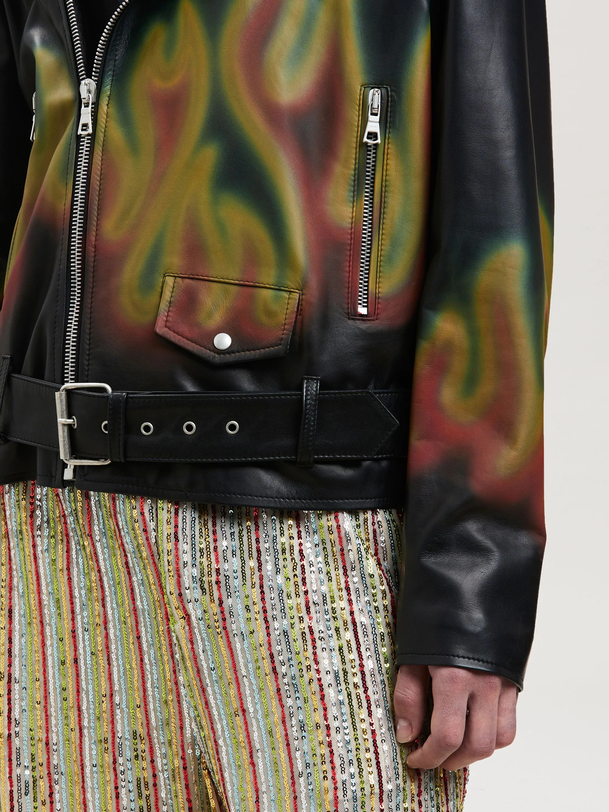 BURNING LEATHER JACKET - 6