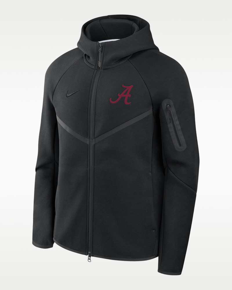Alabama Tech Fleece Windrunner Men's Nike College Full-Zip Hooded Jacket 1