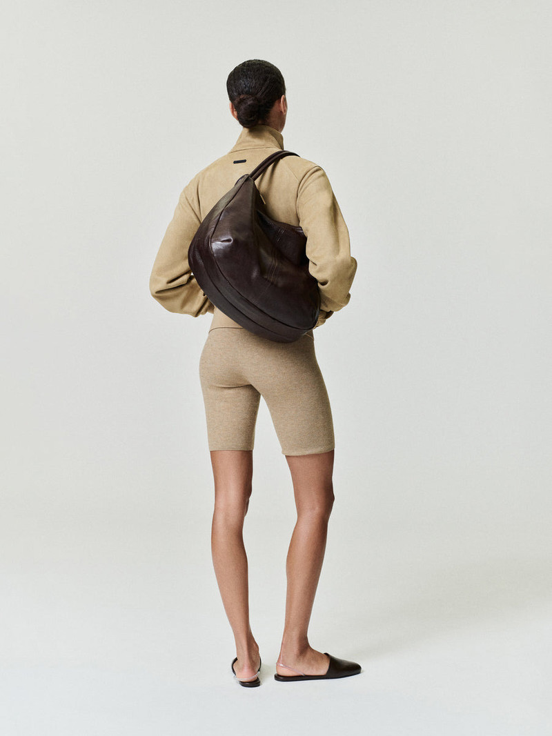 ESSENTIALS Rib Knit Bike Short outlook