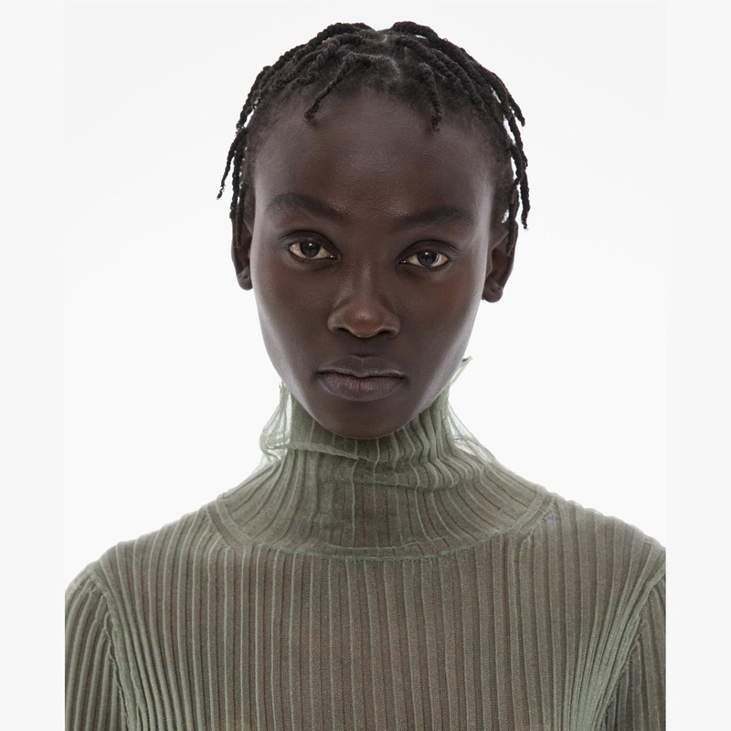 SHEER TURTLENECK TEE 7