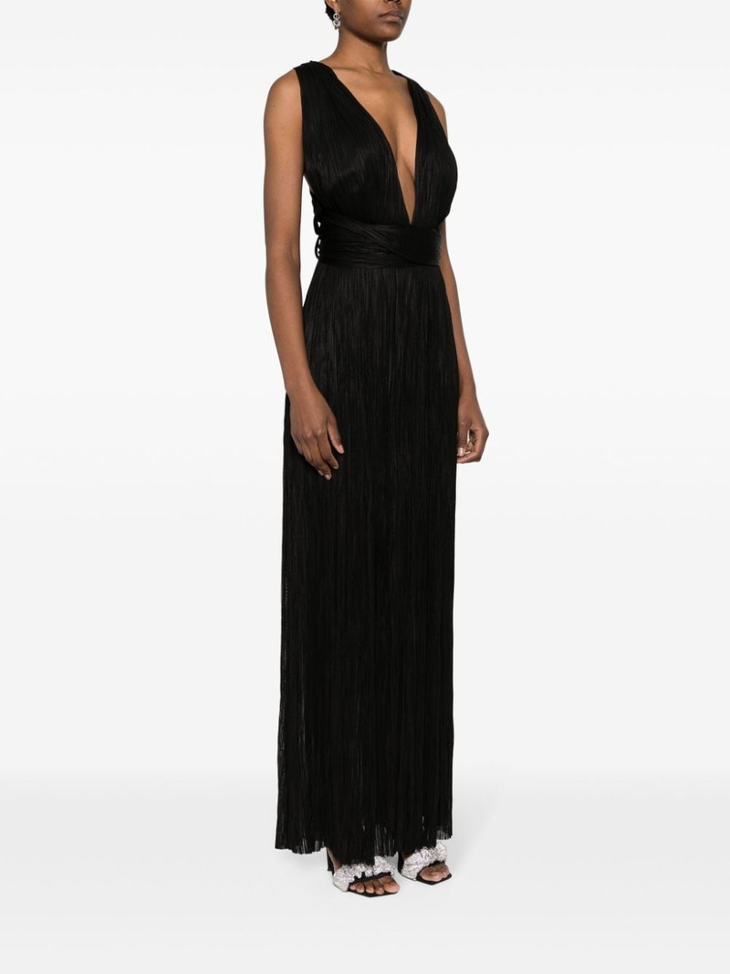 Kim plissÃ© silk maxi dress 3