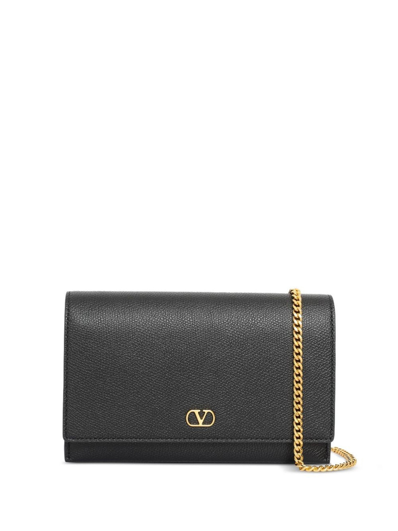 logo-plaque chain-strap bag 1