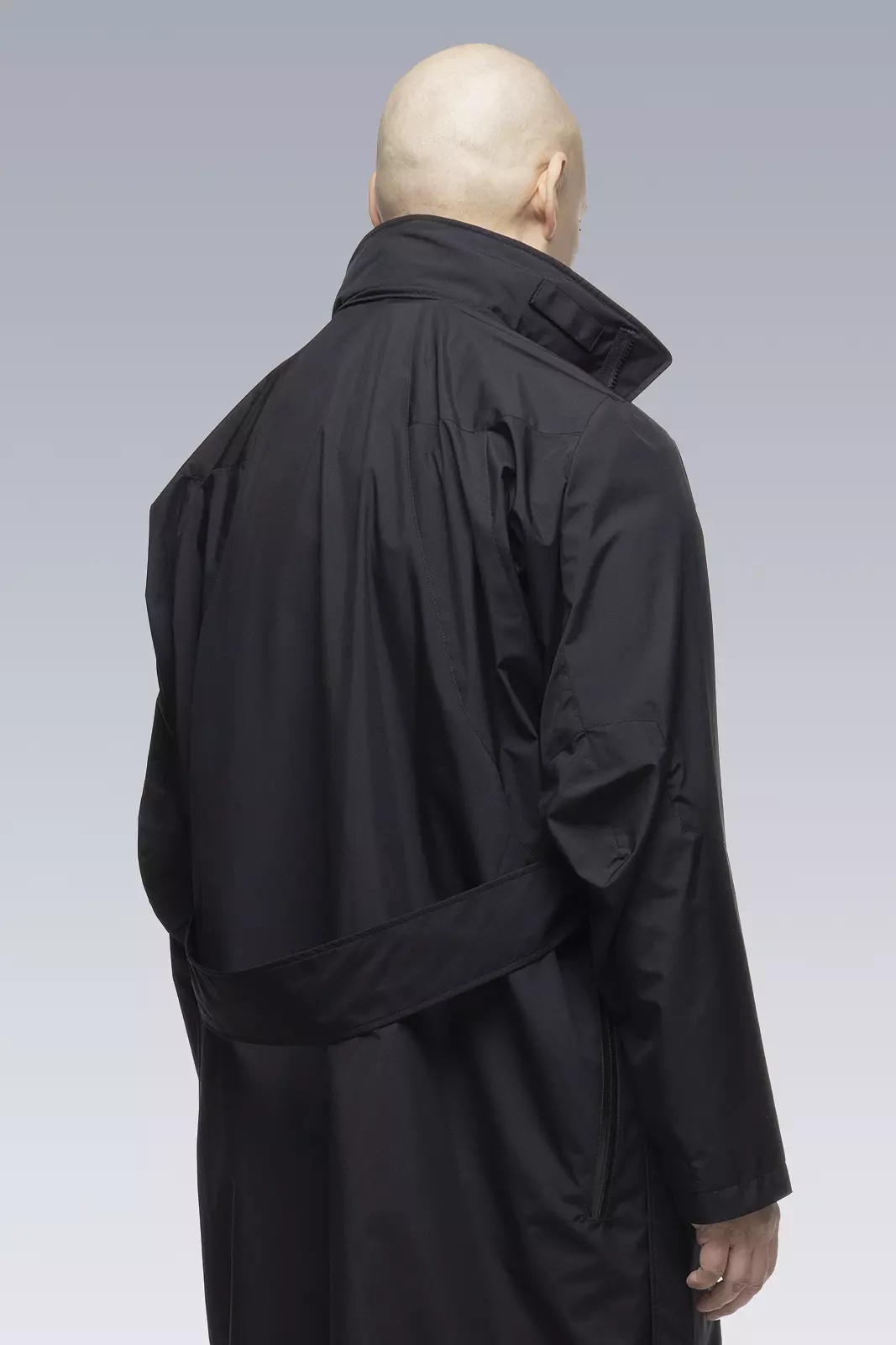 J99U-WS 2L Gore-Tex Infinium™ Windstopper® Coat Black - 3